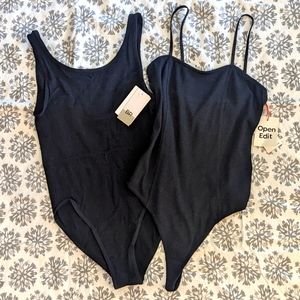 2x NWT Nordstrom-brand bodysuits